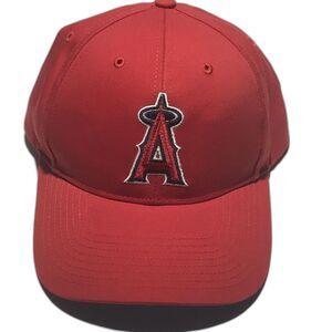 Youth ‘47 Red Los Angeles Angels Baseball SnapBack Hat  - Trout